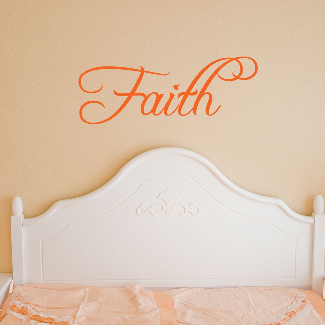 Faith Christian Wall Decal Etsy