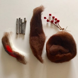 Kit: Needle Felted Twiggy Reindeer image 5