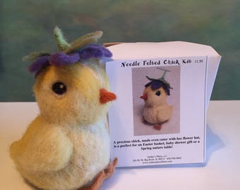 Kit: Needle Felted Chick