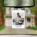 Personalised Car Air Freshener from Photo and writing | Custom Photo Air Freshener | Designer Fragrances in Bottle | Re usable | Car Gift