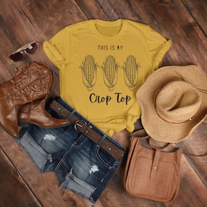 Crop Top SVG PNG Design, This Is My Crop Top Shirt Files For Cricut, Silhouette, Sublimation, Diy Shirt, Instant Download