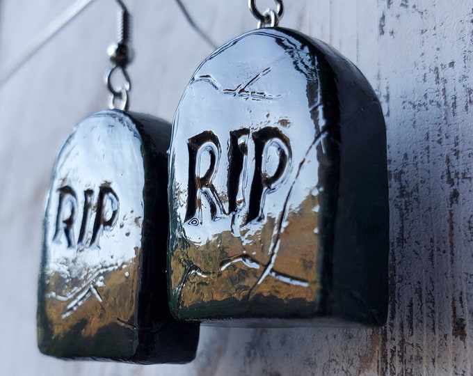 Headstones Spooky Series Earrings