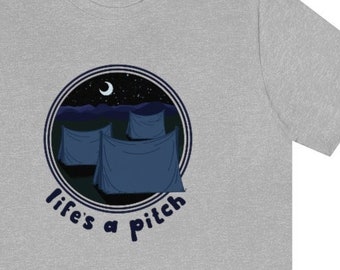 Life's A Pitch Unisex Jersey Short Sleeve Tee