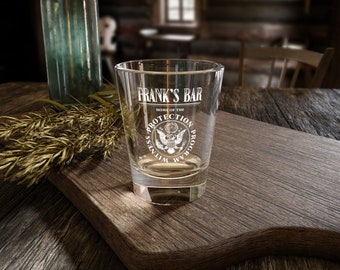 Frank's Bar Novelty Shot Glass