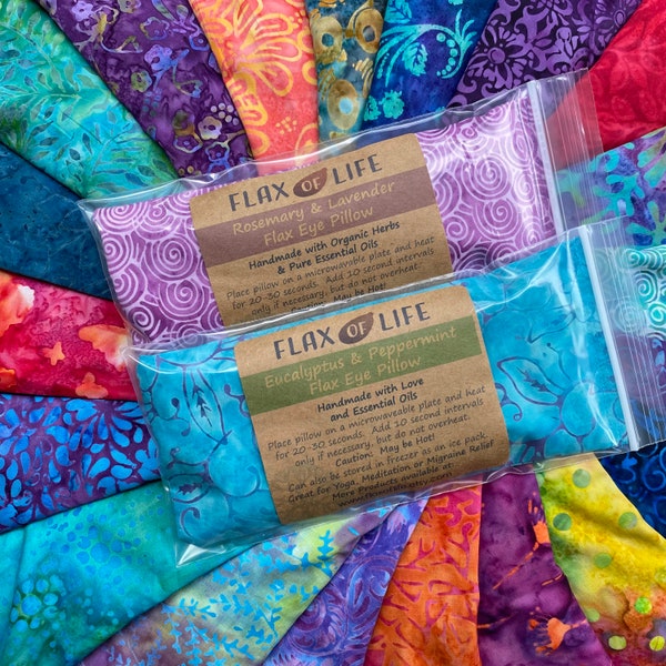 Flax Seed Pillow Etsy