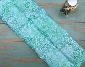 Aromatherapy Heating Pad, Flax Hot Pack, Rosemary Lavender or Eucalyptus Peppermint, Menstrual Cramp or Back Pain Relief, Knee Replacement