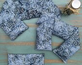 Neck Wrap, Shoulder Wrap, or Eye Pillow, Wellness Gift, Aromatherapy, Rosemary Lavender, Eucalyptus Peppermint or Unscented, Self-Care