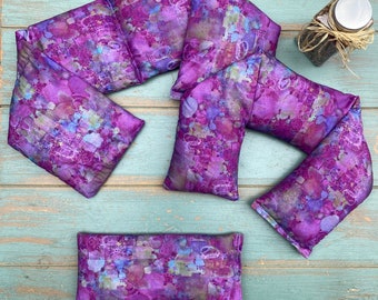 Eye Pillow, Neck Wrap, Shoulder Wrap, Heat pad, Self-care gift, Massage, Wellness, Rosemary Lavender, Eucalyptus Peppermint or Unscented