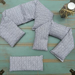 Eucalyptus Peppermint or Rosemary Lavender Neck Wrap, Shoulder Wrap &/or Eye Pillow, Gift Set, Heat Wrap, Gifts Under 50, Aromatherapy, Spa