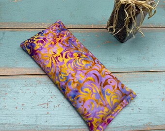 Rosemary Lavender or Eucalyptus Peppermint Eye Pillow, Flax Eye Pillow, Yoga Eye Pillow, Eye Mask, Spa, Massage, Sinus relief, wellness gift