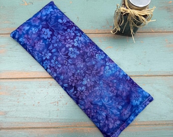 Migraine Pillow, Giant Eye Pillow, One Pound Weighted Flaxseed Eye Mask, Sinus Relief, Headache Relief, Anxiety Relief, Wellness gift