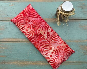 NEW - Migraine Pillow, Giant Eye Pillow, One Pound Weighted Flaxseed Eye Mask, Sinus Relief, Headache Relief, Anxiety Relief, Wellness gift
