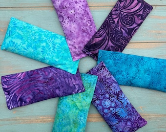 Lot of 5, 6 or 7 Flax Eye Pillows, Rosemary and Lavender or Eucalyptus & Peppermint Eye Pillows, Flax Eye Pillow, Wholesale Eye pillow, Yoga