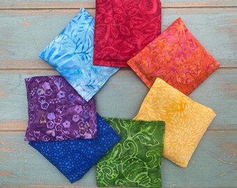 Chakra Pillows, Yoga Props, Yoga Weights, Restless hands, Savasana pillow, Finger Fidgets, Chakras, Rainbow, LGBTQ