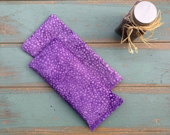 Rosemary Lavender or Eucalyptus Peppermint Eye Pillow, Flax Eye Pillow, Yoga Eye Pillow, Eye Mask, Spa, Massage, Sinus relief, wellness gift