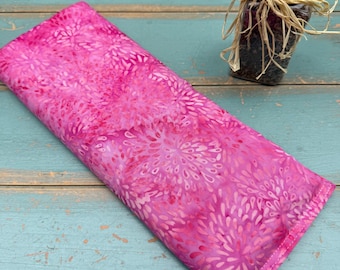 Migraine Pillow, Giant Eye Pillow, One Pound Weighted Flaxseed Eye Mask, Sinus Relief, Headache Relief, Anxiety Relief, Wellness gift