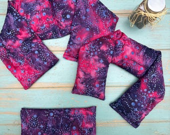 Eucalyptus Peppermint or Rosemary Lavender Neck Wrap, Shoulder Wrap &/or Eye Pillow, Neck Warmer, Heat pad, Wellness or recovery gift, spa