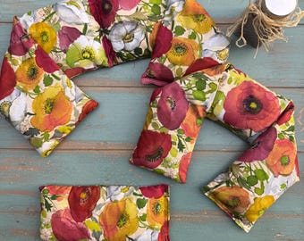 Rosemary Lavender, Eucalyptus Peppermint or Unscented Neck Wrap, Shoulder Wrap &/or eye pillow, Heat Pack, Sympathy Gift, Self-care, massage