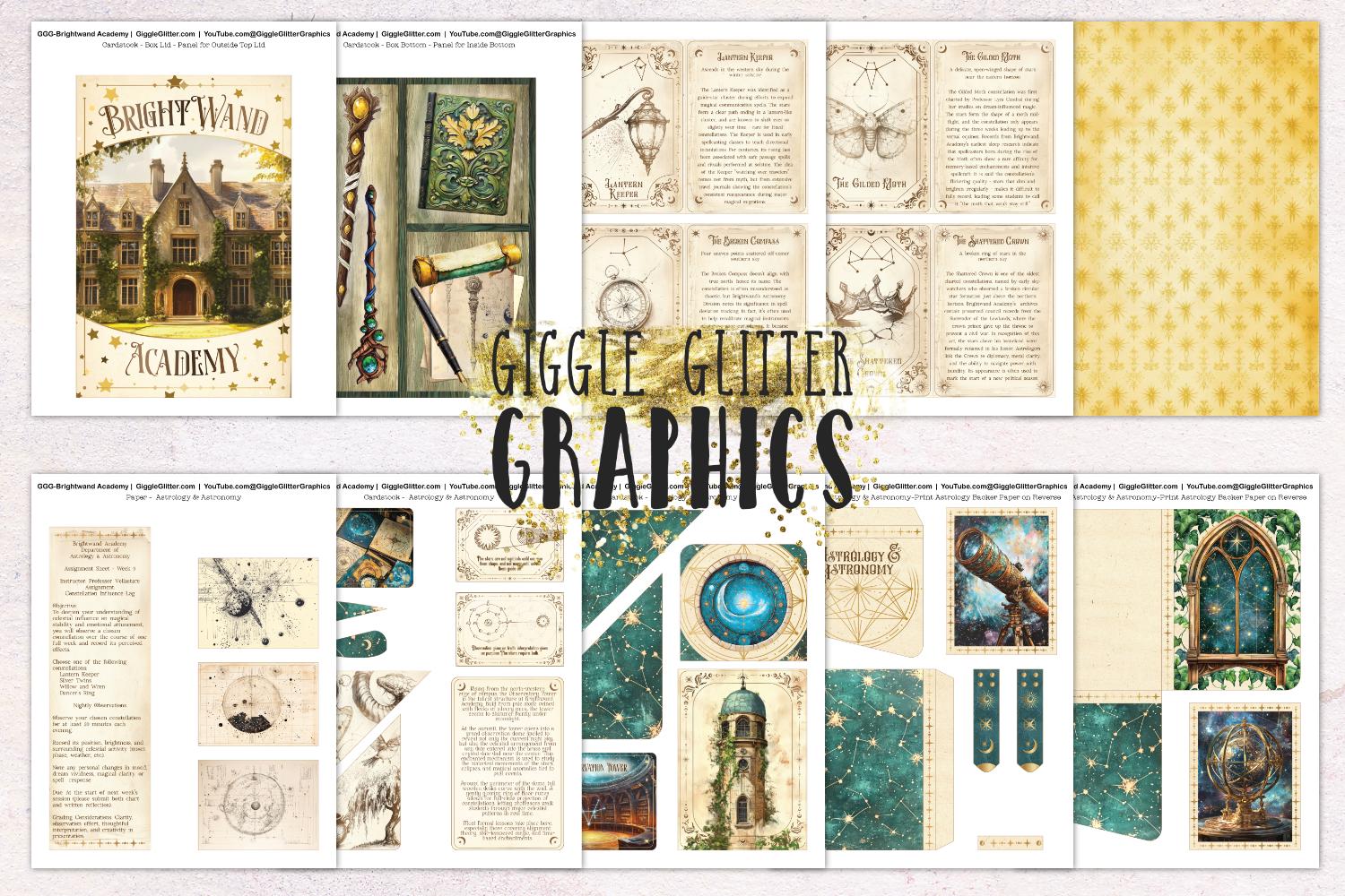 Brightwand Academy Junk Journal Kit Wizarding School | With Video ...