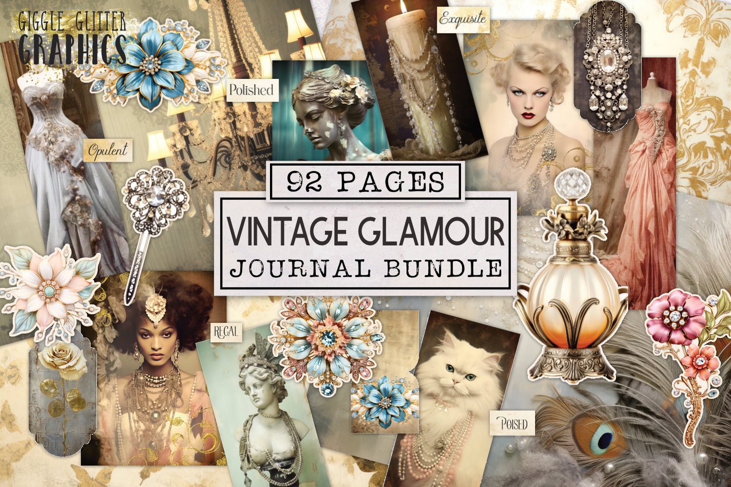 ヴィンテージ グラマー ジャンク ジャーナル バンドル | ファッション