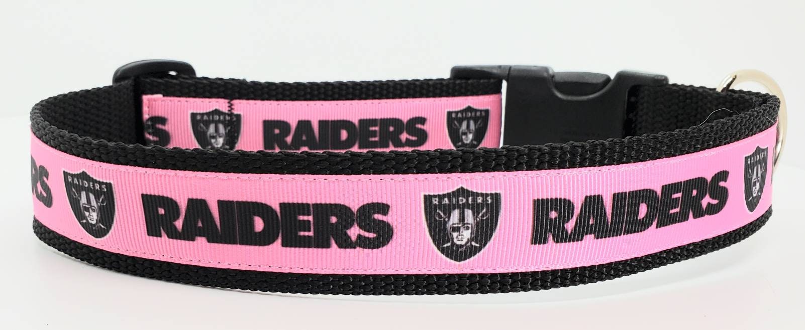  LV Raiders Football black Pet No-Tie Dog Bandana Slips onto the  Collar : Handmade Products