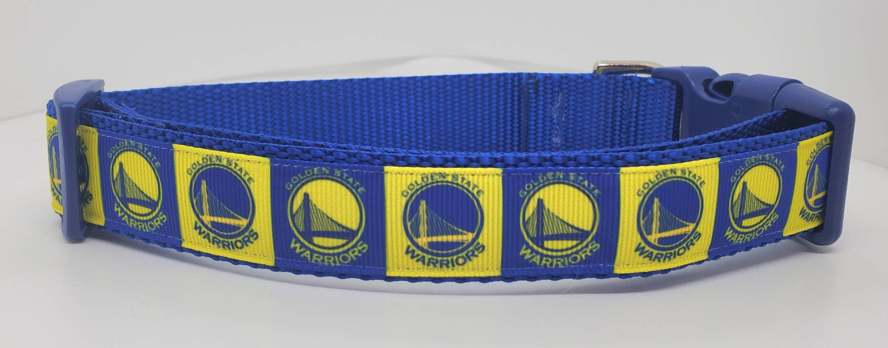Golden State Warriors Dog Bandana Adjustable Collar Dog 