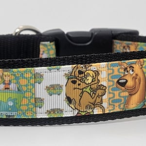 Dog Collar 1 or 1 1/4" Scooby
