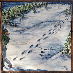Footprints in the Snow
