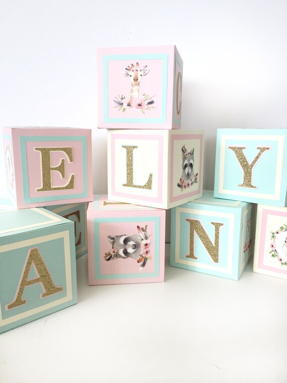 Forest Friends Baby Shower Decorations Woodland Animals Baby Etsy