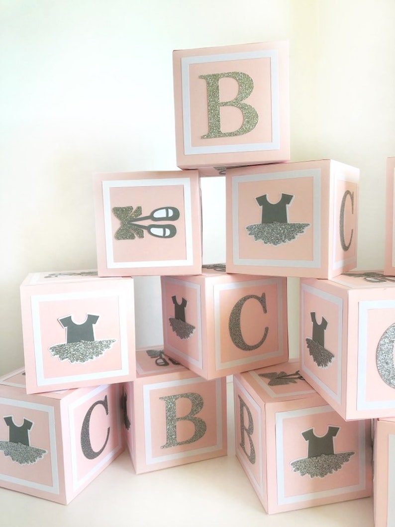 Ballerina Baby Girl Shower Decorations Baby Shower Girl Etsy