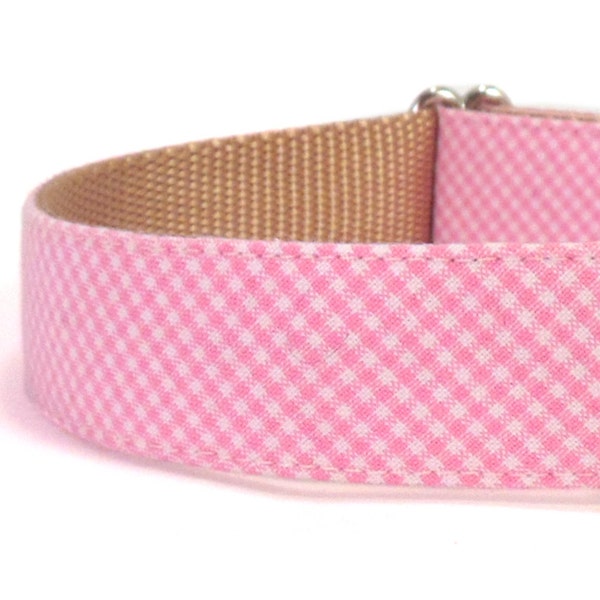 Pink Dog Collar Etsy