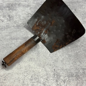 Firepit Ash Removal Tool Factory Second Made From Wood and Steel Great For campfires Too  *** Special Defect Price. 30% off ***
