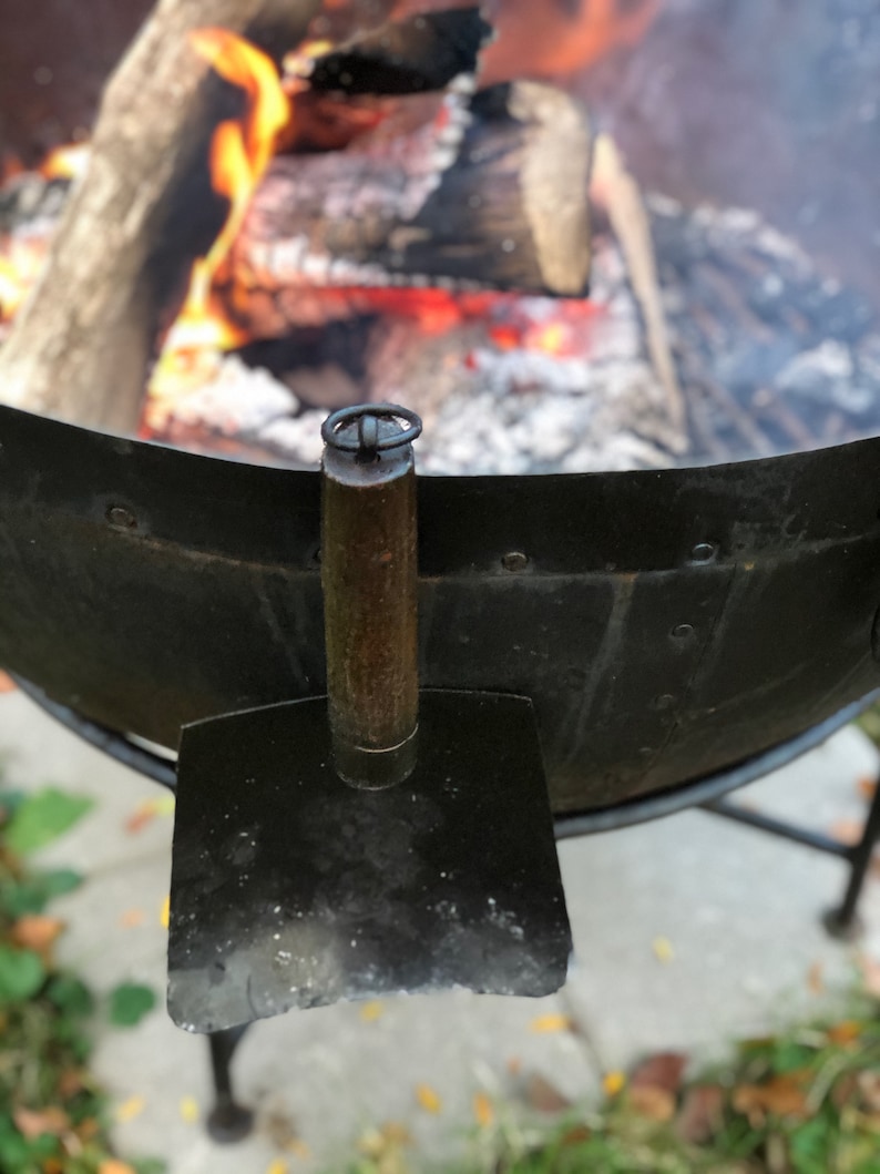 Firepit Ash Removal and Ember Scoop Tool Made From Wood and Etsy