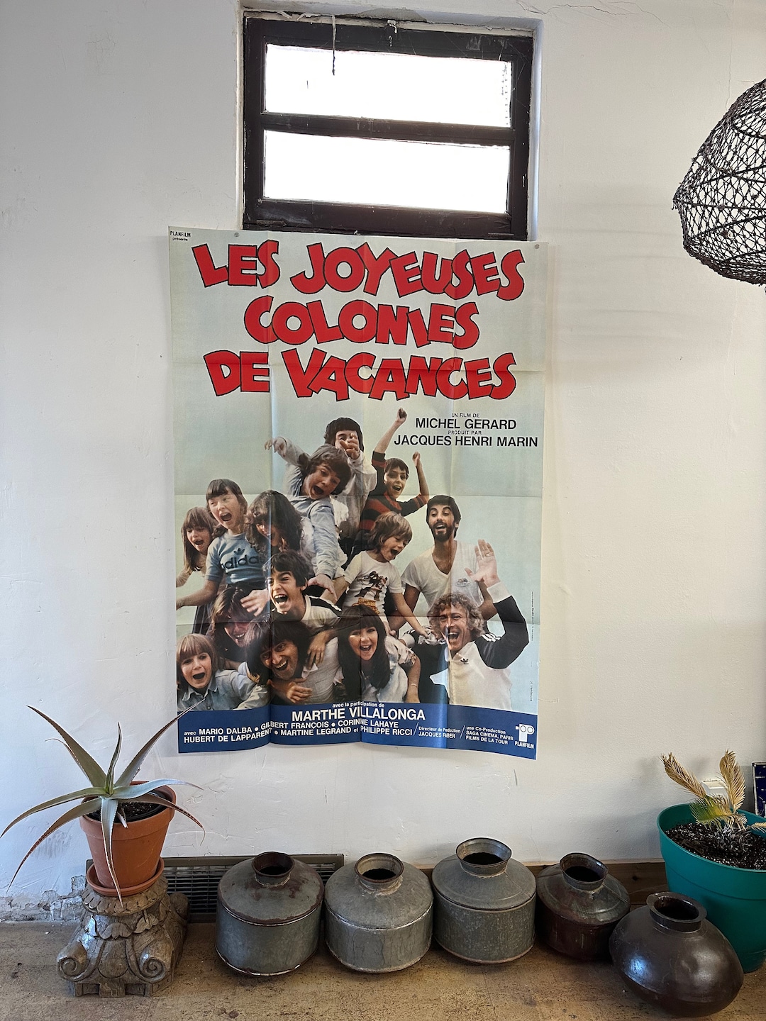 Vintage Film Movie Poster Affiche From France for 1979 French Film, Les