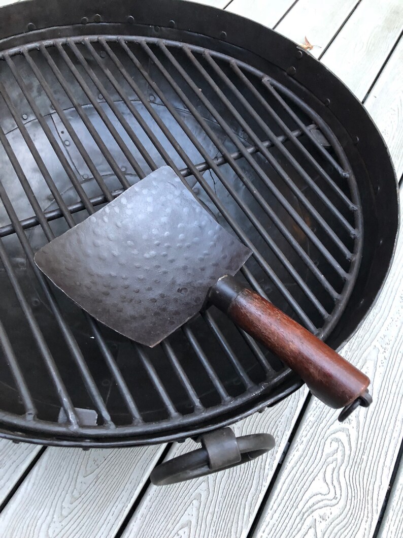 Firepit Ash Removal Tool Made From Wood and Steel Great For Etsy