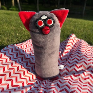 Mini long Furby plush - 9.5x3.5 baby long furby