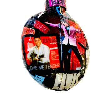 Elvis Presley Christmas Ornament/Elvis Movie/Pink Suit/Elvis fan/Graceland/King of Rock n Roll image 10