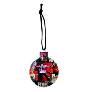 Elvis Presley Christmas Ornament/Elvis Movie/Pink Suit/Elvis fan/Graceland/King of Rock n Roll image 7