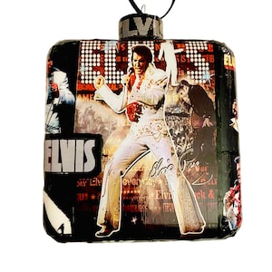 Elvis Presley Christmas Ornament/TCB/Elvis Movie/Elvis Memorabilia /Elvis Fan Gift/Christmas 2024/Gift for Her/Elvis Collectible/Las Vegas