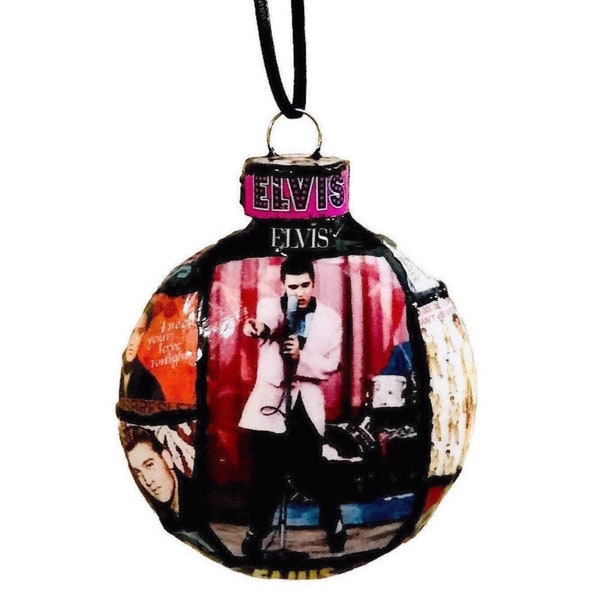 Elvis Presley Christmas Ornaments - Etsy