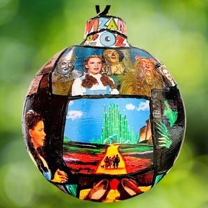 Wizard Of Oz Christmas Ornament/Dorothy//Judy Garland/Movie Memorabilia/Ruby Slippers/Christmas 2024/Wizard of Oz Collectable