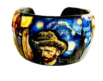 Vincent Van Gogh Bracelet/Sunflowers/Artist Gift/Art/Masterpieces/Genius/Museum Collection/Art Lover Gift