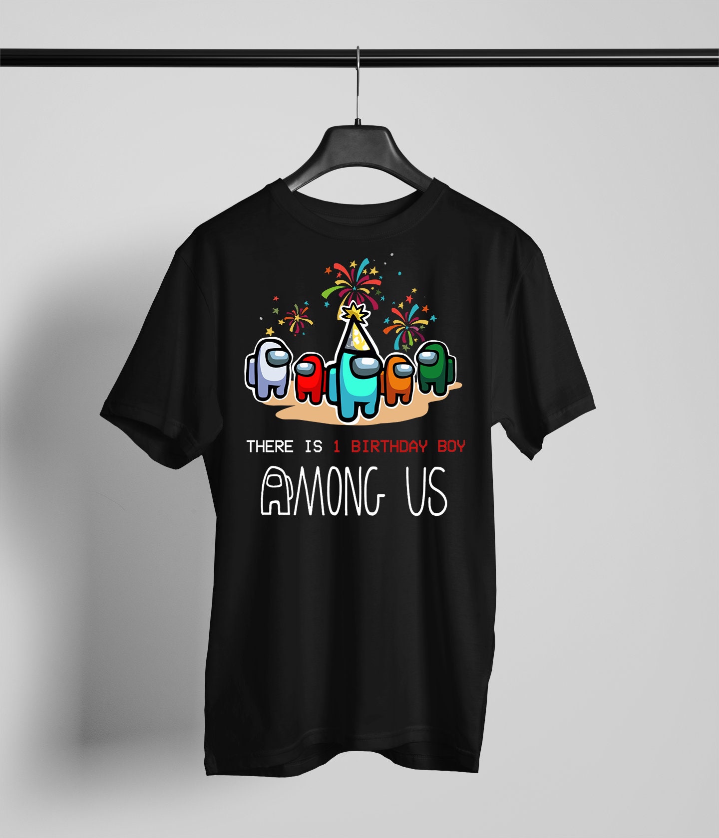 It's My Birthday, Among Us shirt, Impostor Birthday, Among Us Mas…