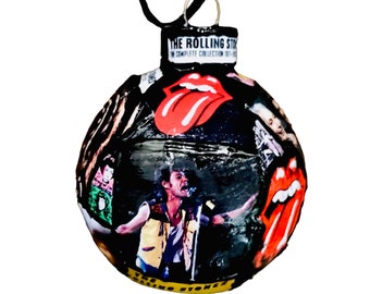 Décoration de Noël Rolling Stones/Mick Jagger/Keith Richards/Charlie Watts/Cadeau Rolling Stones/Souvenirs Rock N Roll Rolling Stones