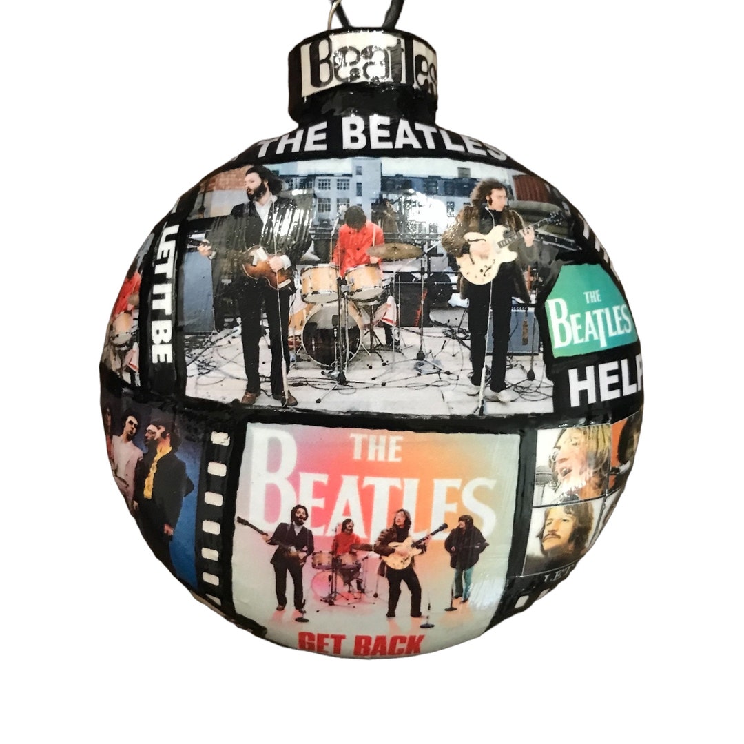 El adorno navideño de los Beatles/Let It Be/Yellow Etsy España