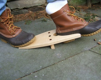 Wooden Boot Jack hand crafted from Birch & Cherry