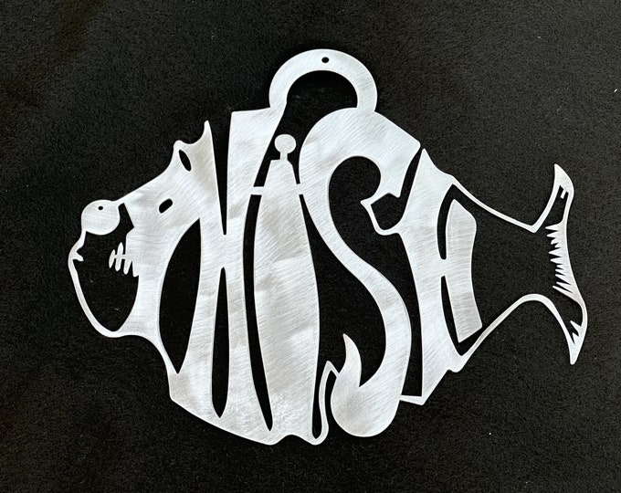 Phish Band Steel Wind Spinner, Metal Garden Decor,  Metal Art Sign
