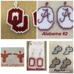 College Team Earrings!