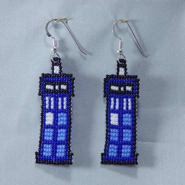 T.A.R.D.I.S. Earrings from Doctor Who