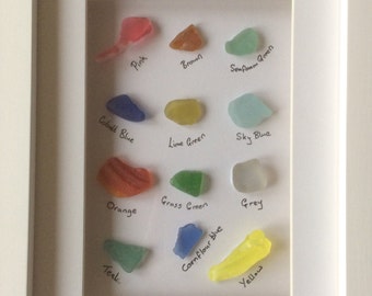 Beach Glass Color Chart